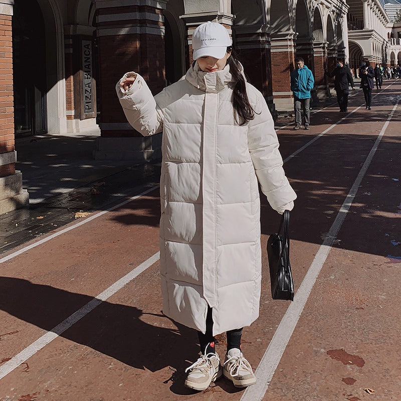 Long Winter Puffer Coat