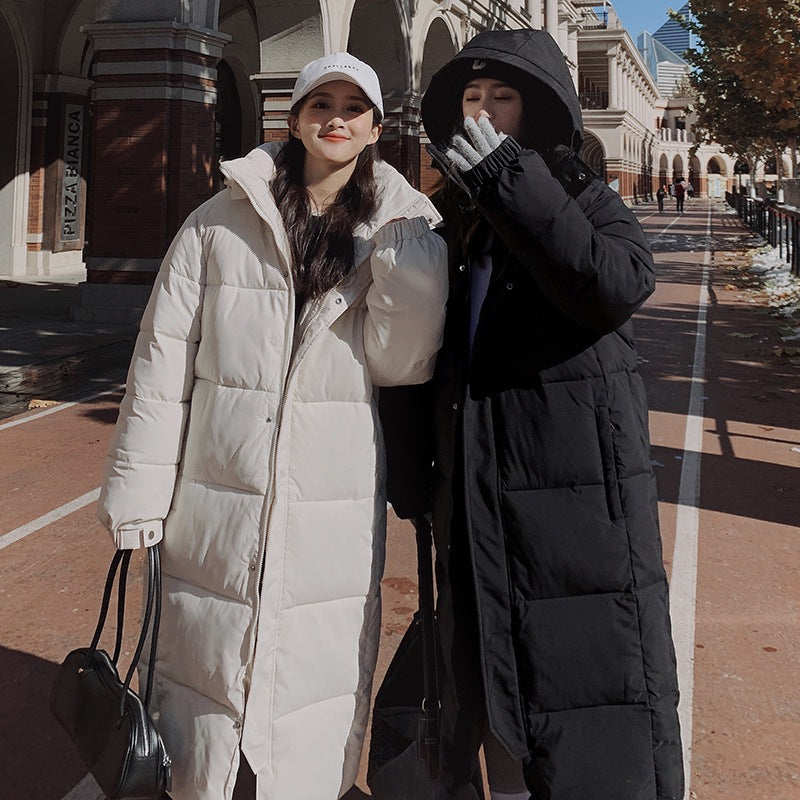 Long Winter Puffer Coat