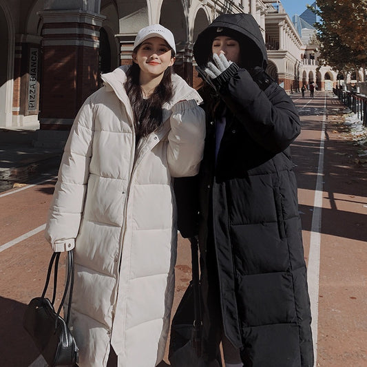 Long Winter Puffer Coat