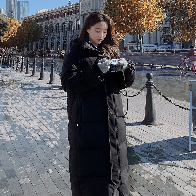 Long Winter Puffer Coat