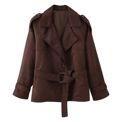 Veste ceinturée premium – Silhouette élégante