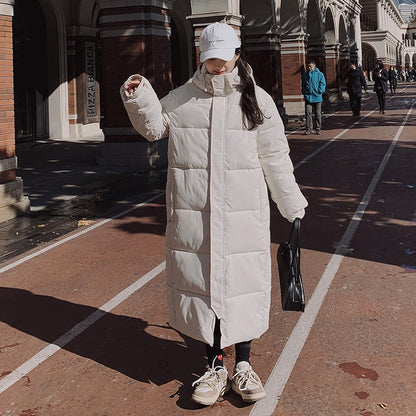 Long Winter Puffer Coat